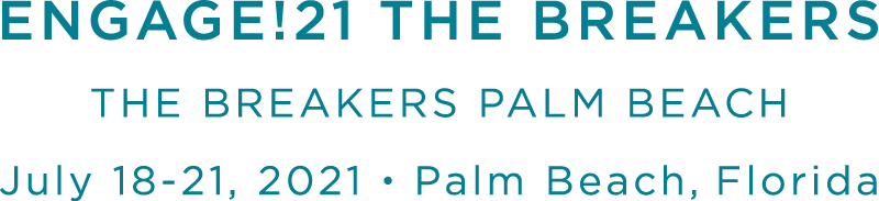 Join us in Palm Beach for Engage!21 The Breakers, the luxury wedding business summit